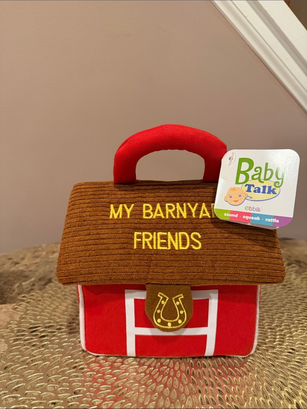 Ebba Baby Talk “My Barnyard Friends II” Plush Barn Toy